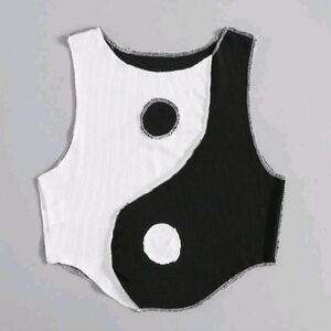 Ying Yang Crop Top